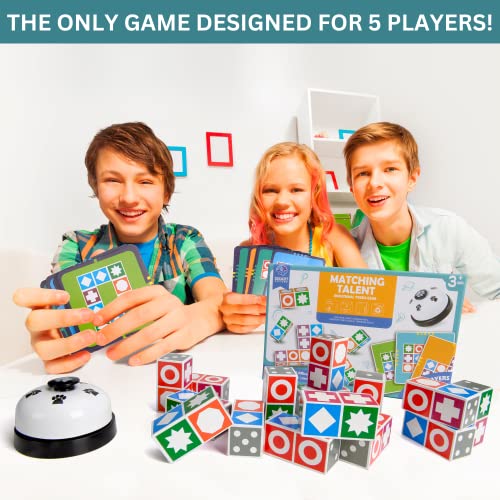 Juego de mesa de bloques de madera para niños 3+ miniatura 3