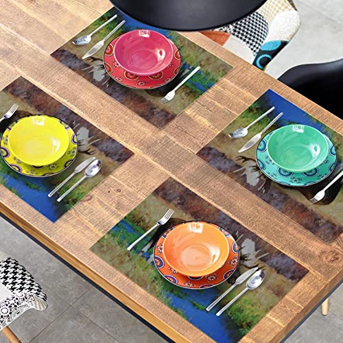 Sets de table Wildlife faciles à nettoyer pour simplifier vos repas - 8