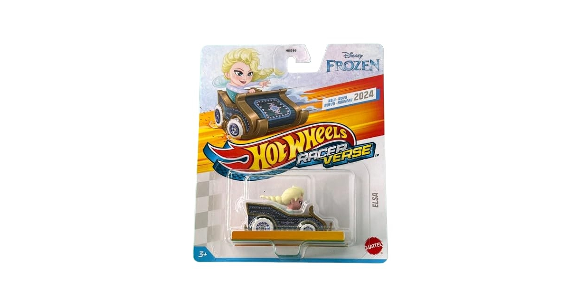 Amazon.com: Hot Wheels Racer Verse Elsa, Diecast Car : Toys & Games