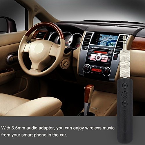 Sangmei RPF-08 Receptor de áudio sem fio BT 4.1 Adaptador de caixa de música Kit viva-voz para carro