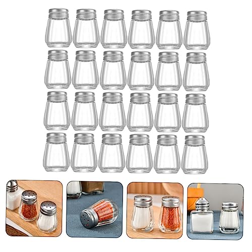 Mini flacon d'épices en verre compact pour pique-nique et BBQ - 3