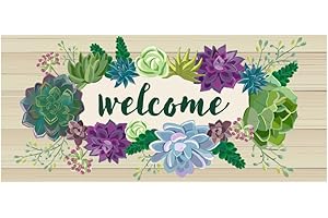 Succulent Sassafras Switch Mat: Elevate Your Entrance with Versatility