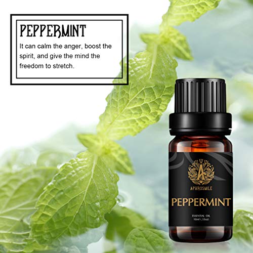 Aromatherapie Geuroliën, Pepermunt Aromatherapie Essentiële Oliën (9,4 g - 10 ml), 100% Pure Pepermunt Geuroliën voor… - Image 7