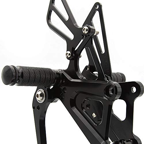 Commandes reculées CBR250R : repose-pieds moto en alu taillé masse