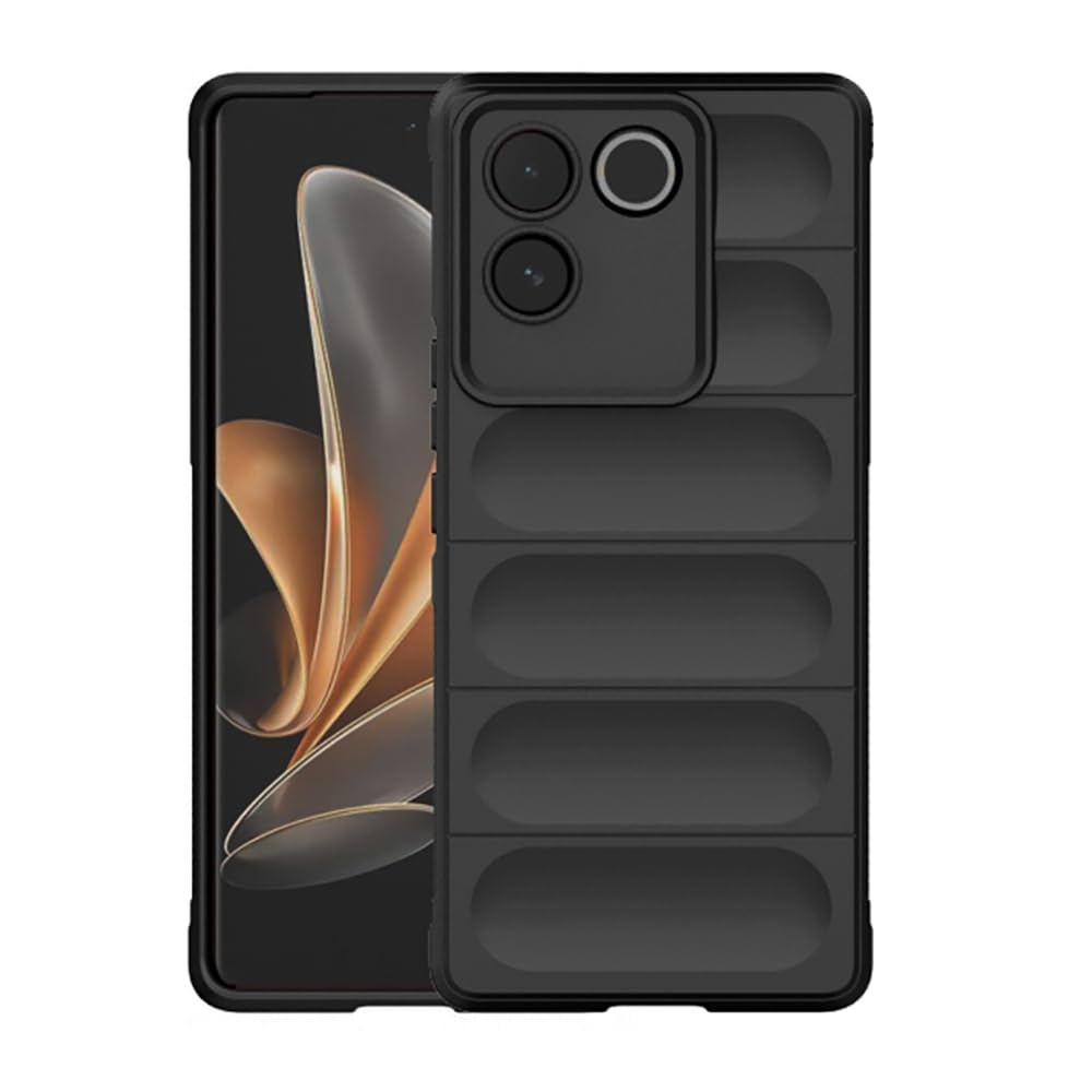 Amazon Brand- Solimo Basic Case for Vivo S17E, iQoo Z7 Pro 5G (Silicone_Black) (B0CK1V6T98) Amazon Price History, Amazon Price Tracker