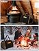 YOHOOLYO 2 In 1 Firewood Carrier, Waxed Canvas Large Fireplace Log Carriers Heavy Duty Firewood Tote Bag Log Holder with Handles Strap for Fireplace Indoor Outdoors Camping