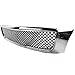 Polished Chrome 3D Mesh Grille
