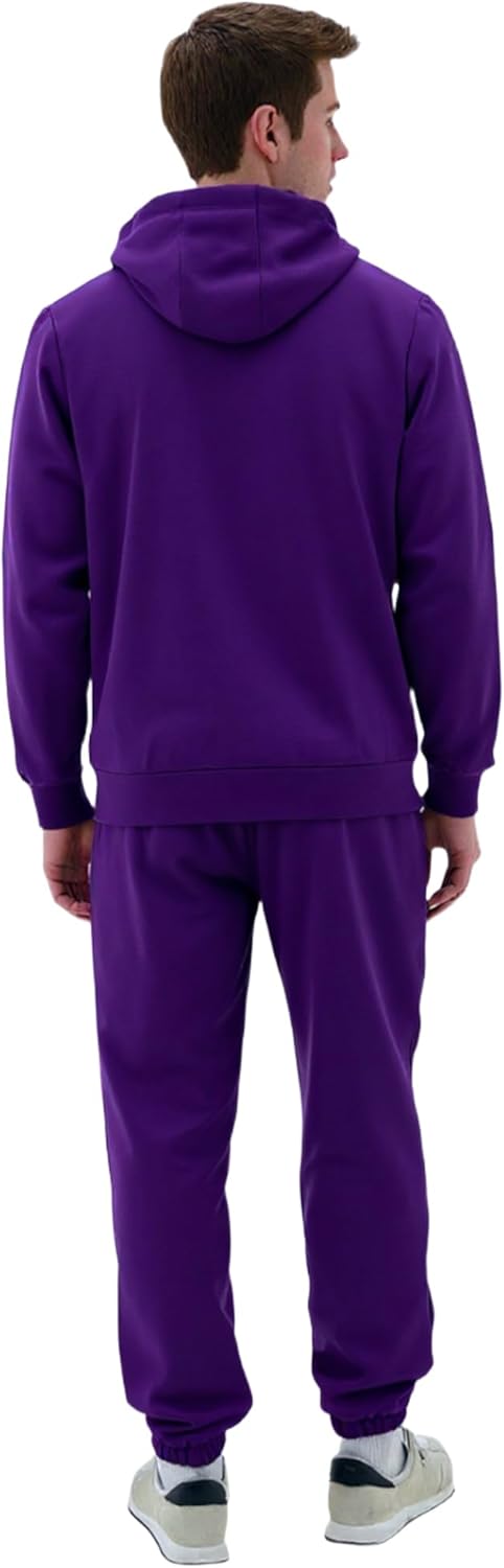 Men's Tracksuits Casual 2 Piece Sweatsuit For Men Full Zip Up Hoodies And Sweatpant Set Jogging Suits Sets - Image 4