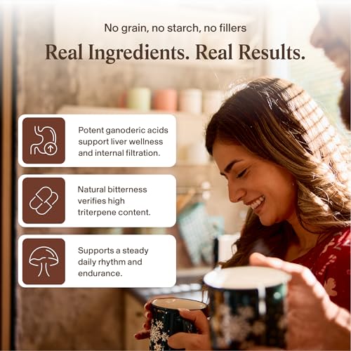 Real Mushrooms Organic Red Reishi Capsules