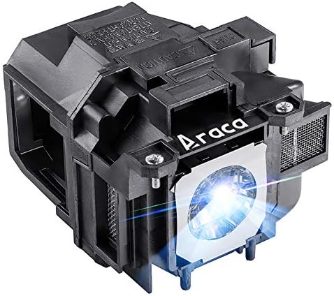 Araca ELPLP78 Replacement Projector Lamp with Housing for Epson EX7230 EX5220 EX7235 VS230 EX7220 EX3220 EX5230 VS335W EX6220 VS330 EB-S18 /PowerLite HOME CINEMA 2030 2000 1222 X17 S18+ S17 Economical