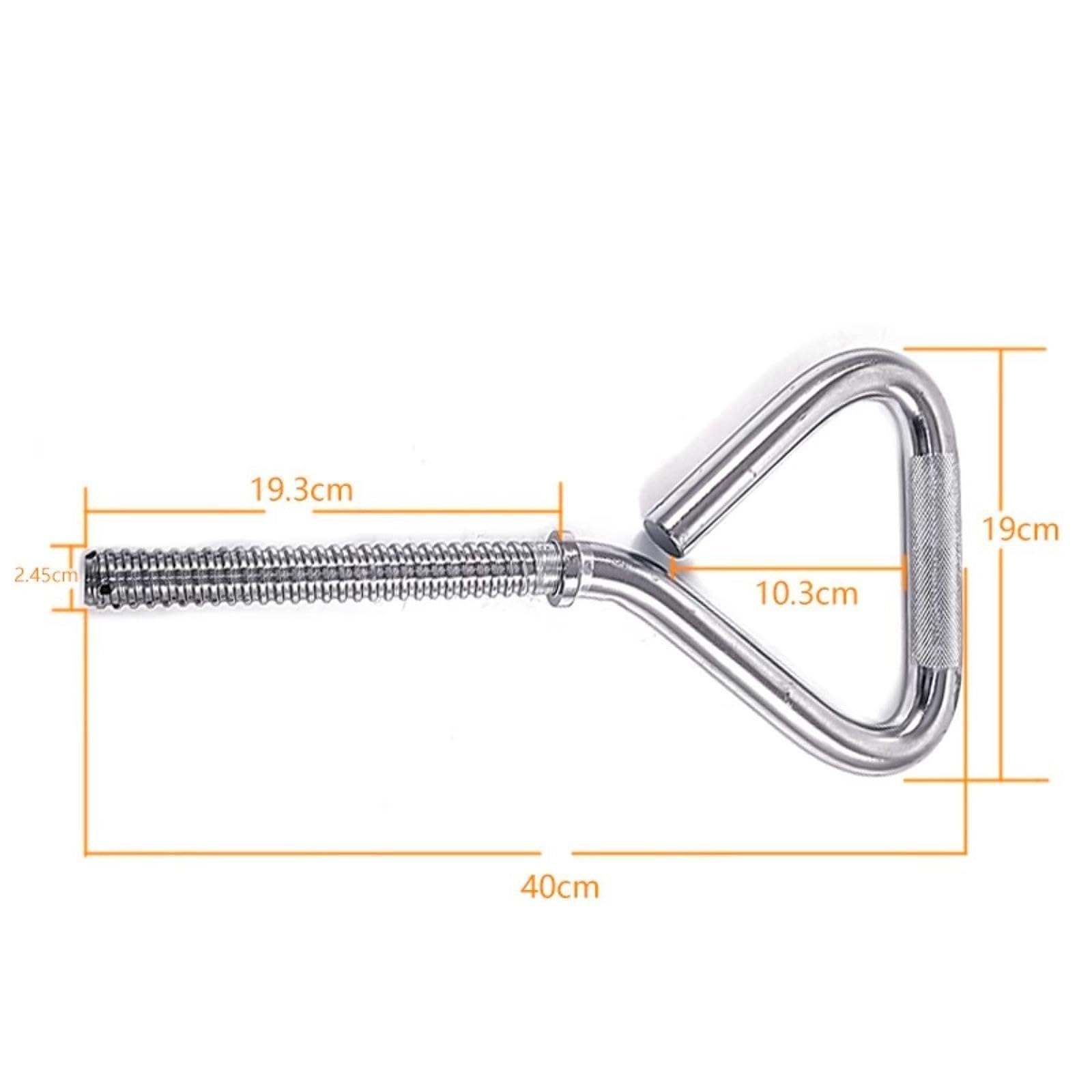 Maniglia per Kettlebell, Impugnatura Convertibile per manubri, Adatta per Kettlebell da 2,5 cm, Barra per Allenamento Glutei, per Allenamento