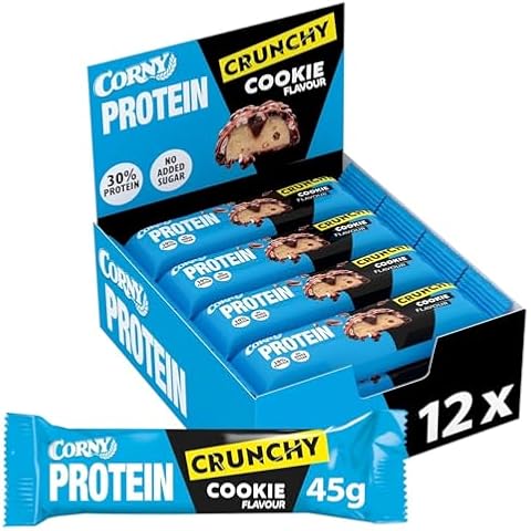 Barres protéinées Corny Protein Crunchy Cover