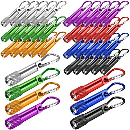 Huangfbfx 42 Pcs Mini LED Keychain...