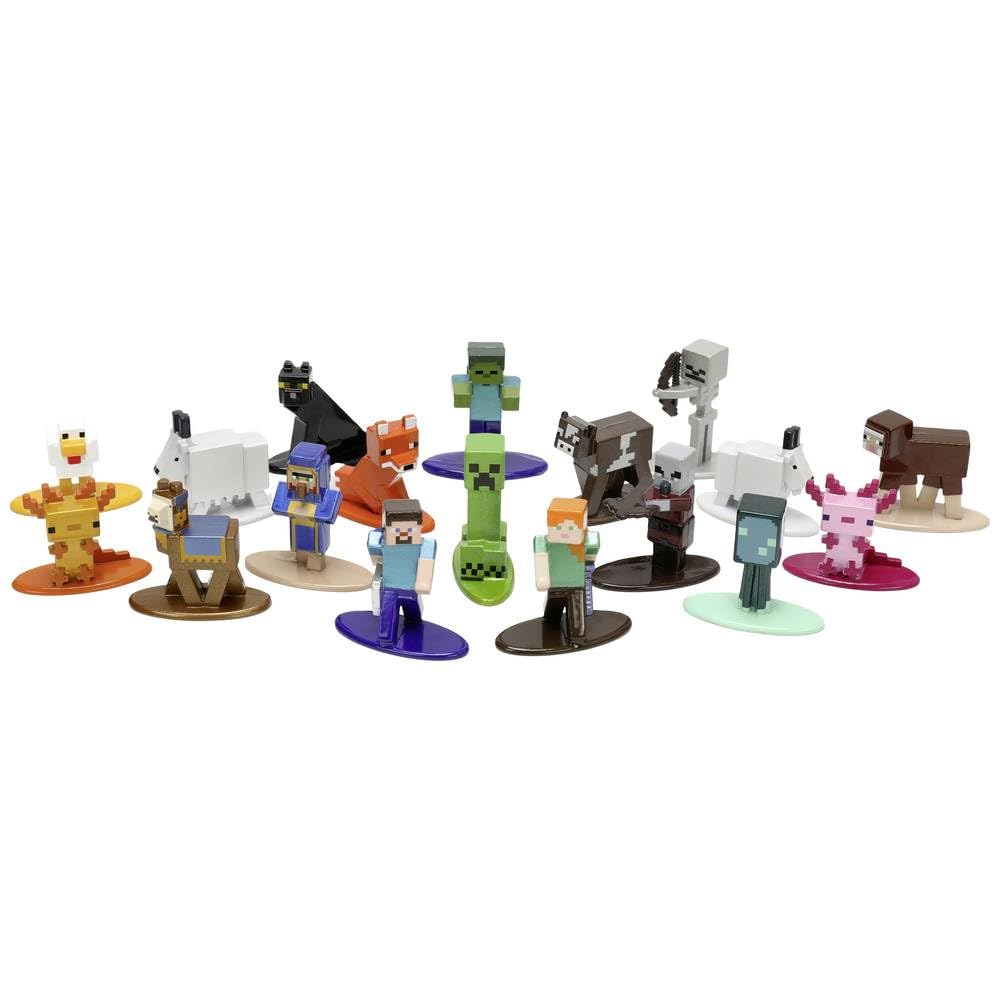 Amazon.com: Nano Figures - Minecraft Multi Pack Wave 8 Caves and