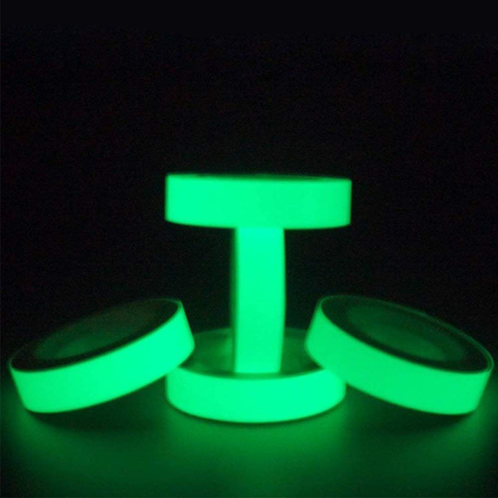 Nastro Luminoso Glow In The Dark - 1cm X 3m, PVC, Per Scale E Vialetti, Sicurezza Notturna - Foto 11
