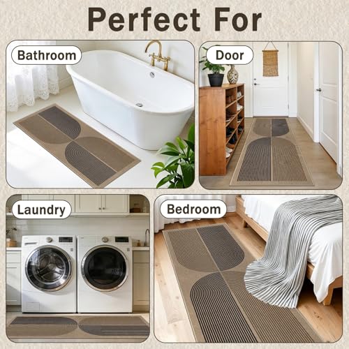 Tapis de cuisine antidérapants pour sol sécurisé et propre lot de 3 - 7