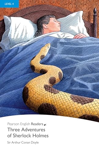 Three Adventures of Sherlock Holmes Level 4 (Pearson English Graded Readers)
