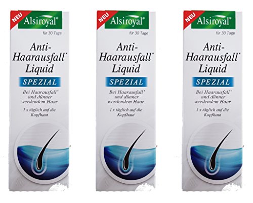 Preisvergleich Produktbild 3 x 50ml Alsiroyal Anti Haarausfall Liquid