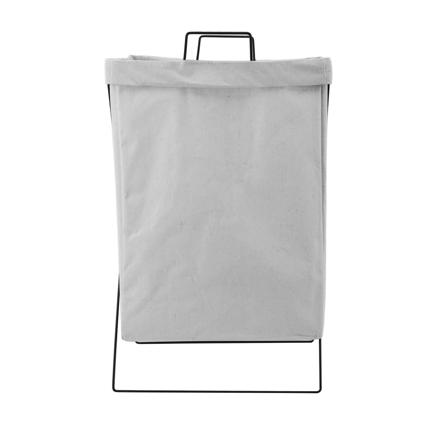 Panier à linge pliable avec cadre en fer pour résoudre le manque de place et ranger vos tissus