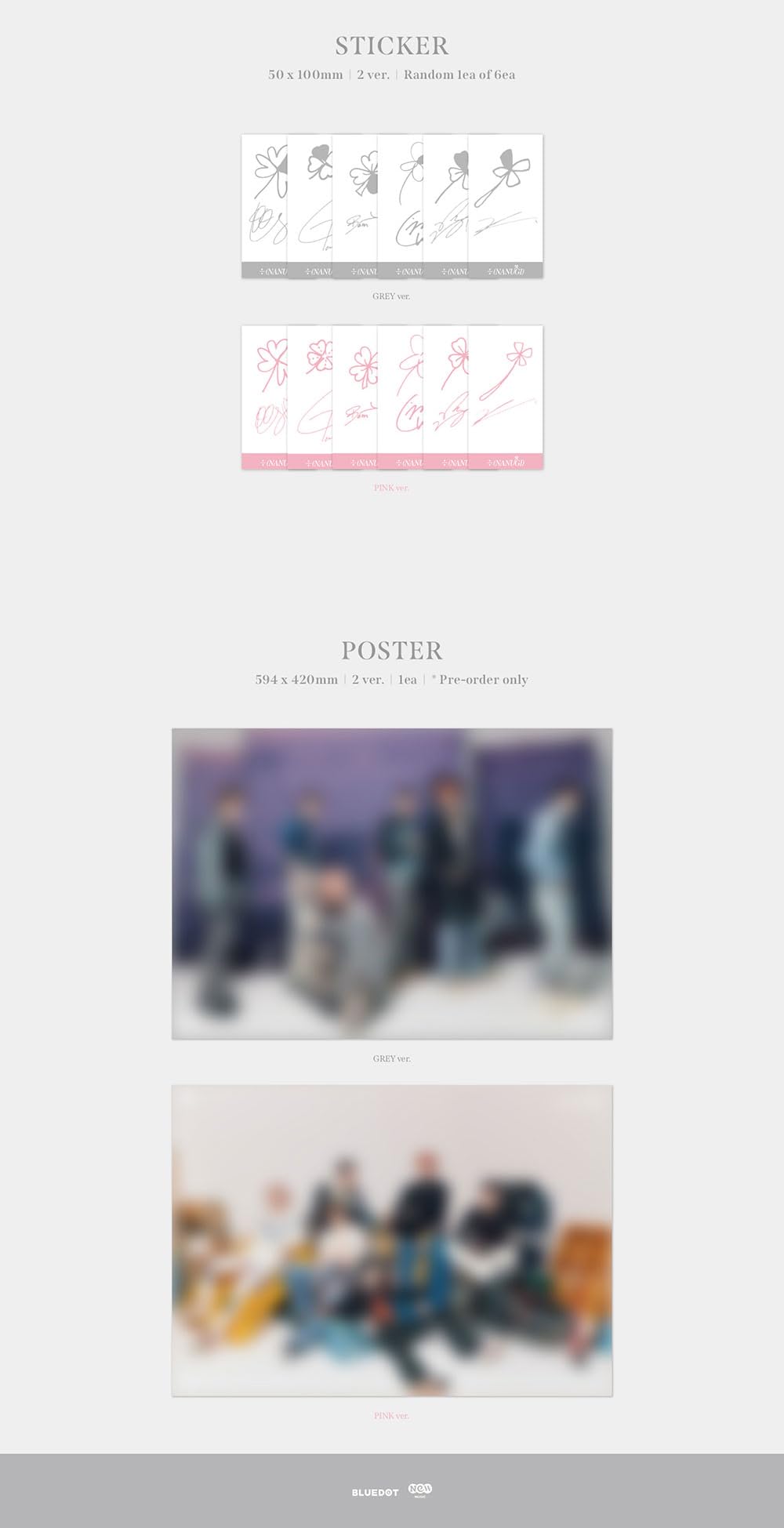 Amazon.com: JUST B ÷ NANUGI 4th Mini Album Contents+Photocard+