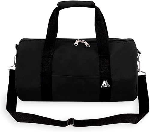 Miniatura 2 de Everest Lona redonda de 16 pulgadas, color negro, talla única, Negro, talla única , Bolsa redonda de 16 pulgadas