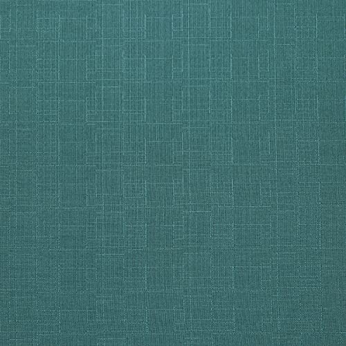 Exclusive Home Curtains Loha Linen Window Curtain Panel, Polyester, Blue Teal, 108" Length, W 54" x L 108" (2 Panels) - Image 2
