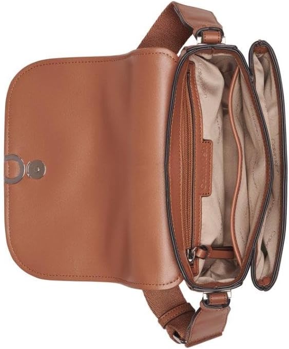 Calvin Klein womens Evee Flap Crossbody