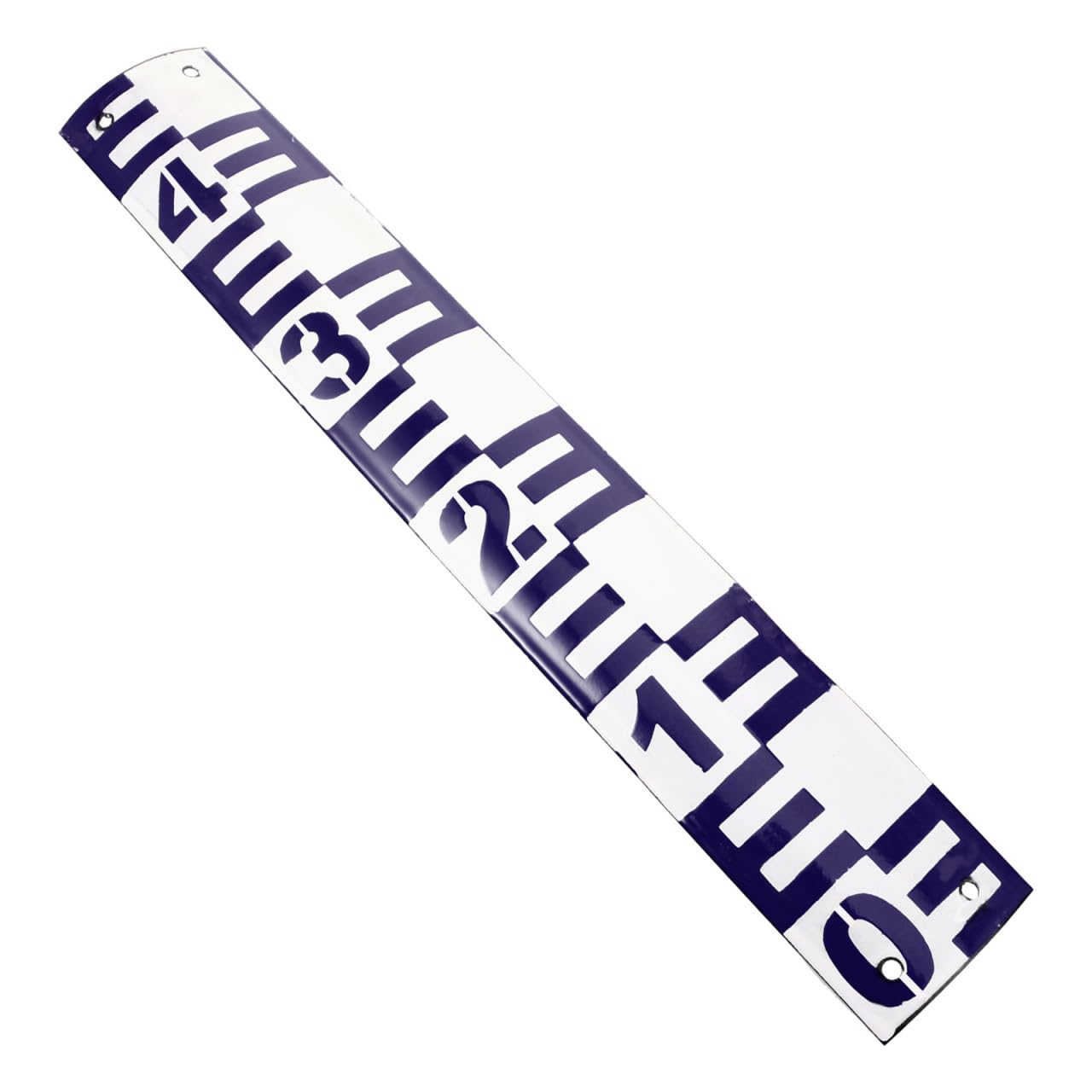 iplusmile Water Level Ruler 19.68 Inch Enamel Gauge for Accurate Water Level Measurement in Pools Reservoirs and Hydrology Lightweight and Portable