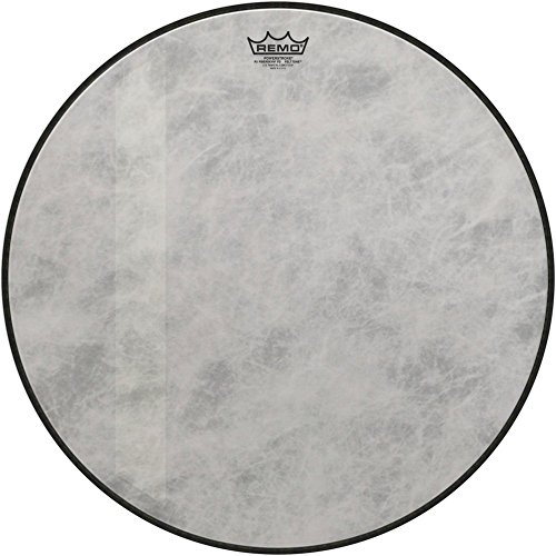 Remo Powerstroke P3 Felt Tone Fiberskyn Diplomat, Bass Drumhead, 22' (P3-1522-FD-FLT-U)