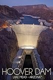 Lantern Press Lake Mead, Arizona, Hoover Dam at Night 1000 Piece Jigsaw Puzzle for Adults, Made in USA with Reference Poster