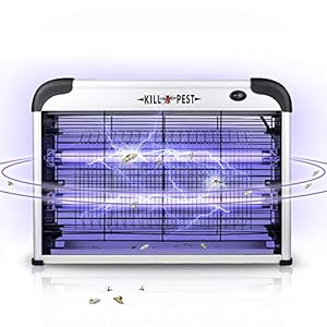 DANGZW Elektrische Insectenverdelger, 20W Home and Business UV-Muggenmoordenaar Elektrische Muggenval Vliegenval…