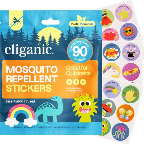 Cliganic Mosquito Repellent Stickers for Kids...