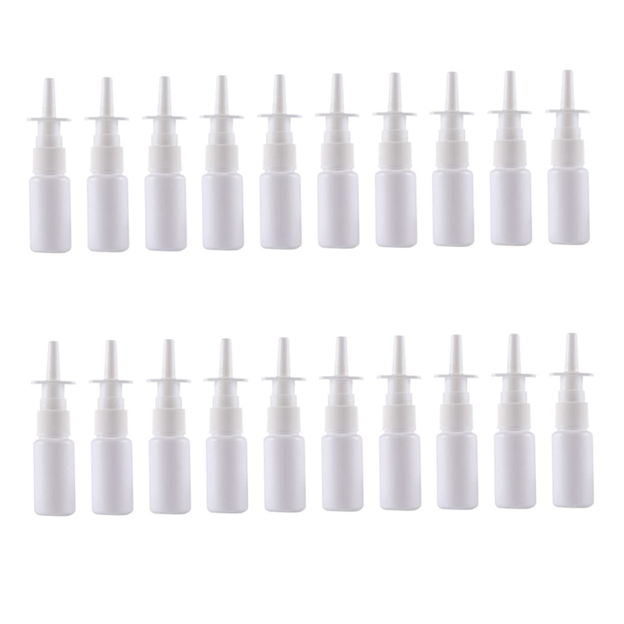 Didiseaon 20pcs Fine Mist Spray Bottles Nasal Spray Bottles for Liquid Storage for Daily Hygiene