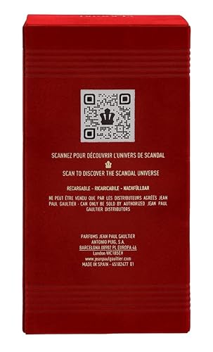 Miniatura 4 de Jean Paul Gaultier Scandal Le Eau de Parfum Intense - Espray recargable para hombres, 3.4 onzas