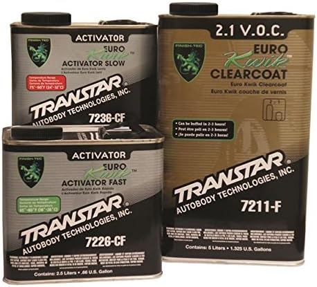 TRANSTAR (7236-CF) 2.1 Low VOC Euro Kwik Activator - 2.5 Liter