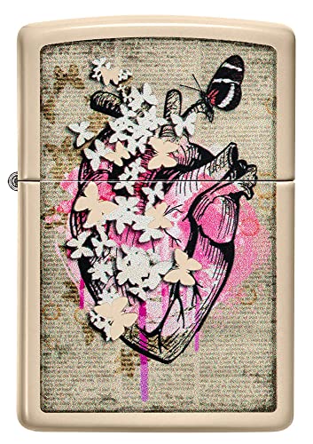 Image of Zippo Literary Anatomy Flat Sand Pocket Lighter