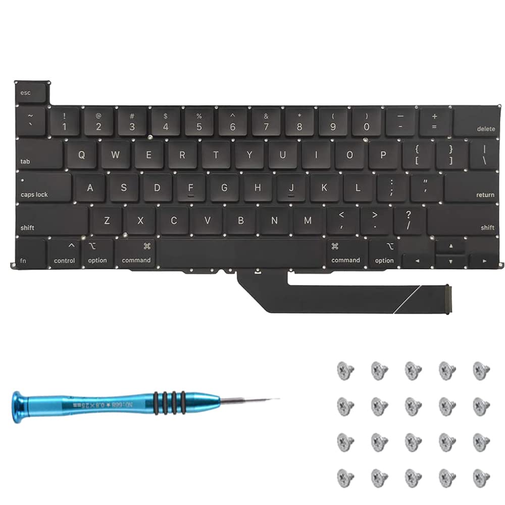 Clavier américain MacBook Pro 16 A2141 de haute précision avec outils - 6