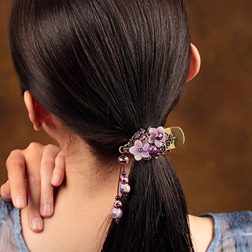 Jiu Bu Vintage Forcine per Capelli Conchiglie Clip...