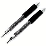 2 PCS Hookah Ice Mouth Tip Hose Rainbow Shisha Hookah Pipe Hose Hookah Shisha Pipe for Hookah Accessories (Black)