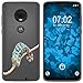 Produktbild PhoneNatic Case kompatibel mit Motorola Moto G7 Silikon-Hülle Vektor Tiere Camelion M7
