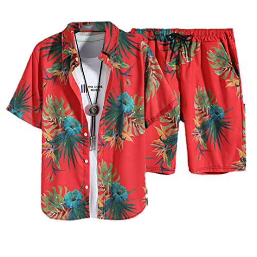 Chemise hawaïenne et short homme pour vos soirées barbecue et vacances aux tropiques