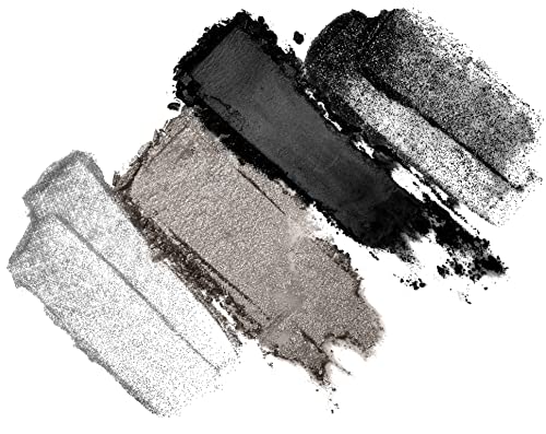 Wet N Wild Eyeshadow Fantasy Makers Pigment Eyeshadow Palette, Metallic Shimmer Eye Makeup, Black Out #TOP1