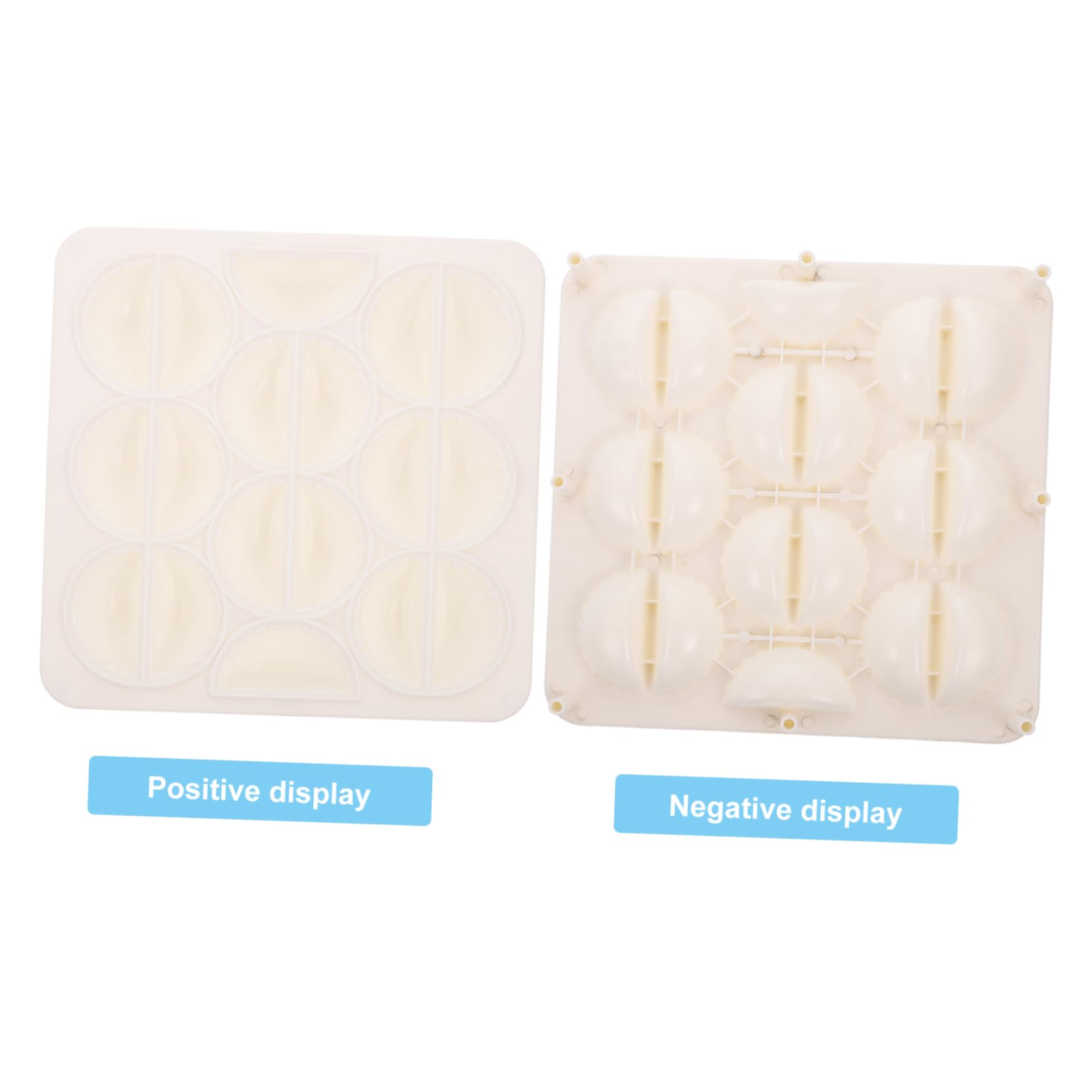 GRIRIW Dumpling Wrapper Mold Creative Kitchen Tool for DIY Dumpling Making Food Grade Plastic Easy Wontons Empanadas and Pies