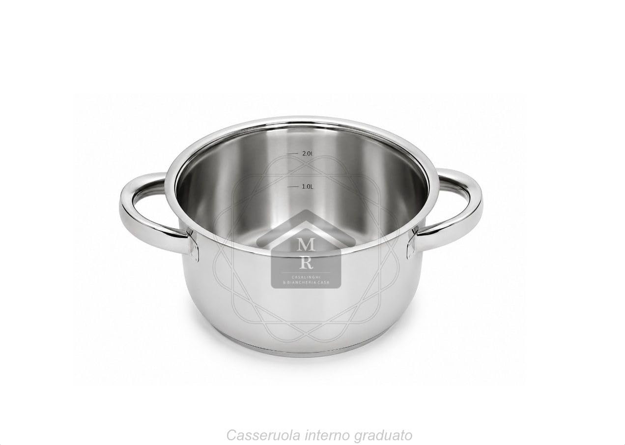 Batteria Pentole 10 Pz Bavaria Ottingher Acciaio Inox 18/10 – Triplo Fondo Induzione