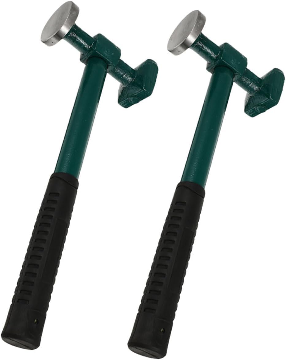 2pcs Auto Hammer Metal Body Panel Hammers for Precision Car Repairs Versatile Tools for Various Models and Damage Levels Built