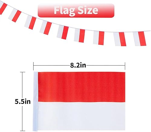 Miniatura 105 de Bandera de Argentina pequeña mini bandera argentina decoración para desfiles, fiestas, aulas, jardines y festivales (Argentina)