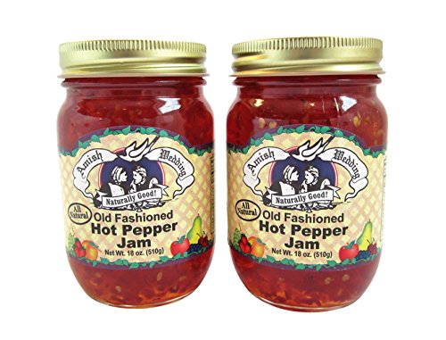 Amish Wedding Foods Old Fashioned Hot Pepper Jam All Natural 2 - 18