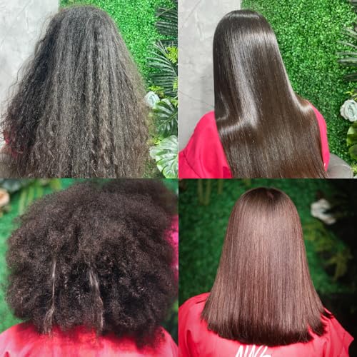 Grace Unique | Alisamento sem odor e sem queimar | Para todos os tipos de cabelo | 1000 ml