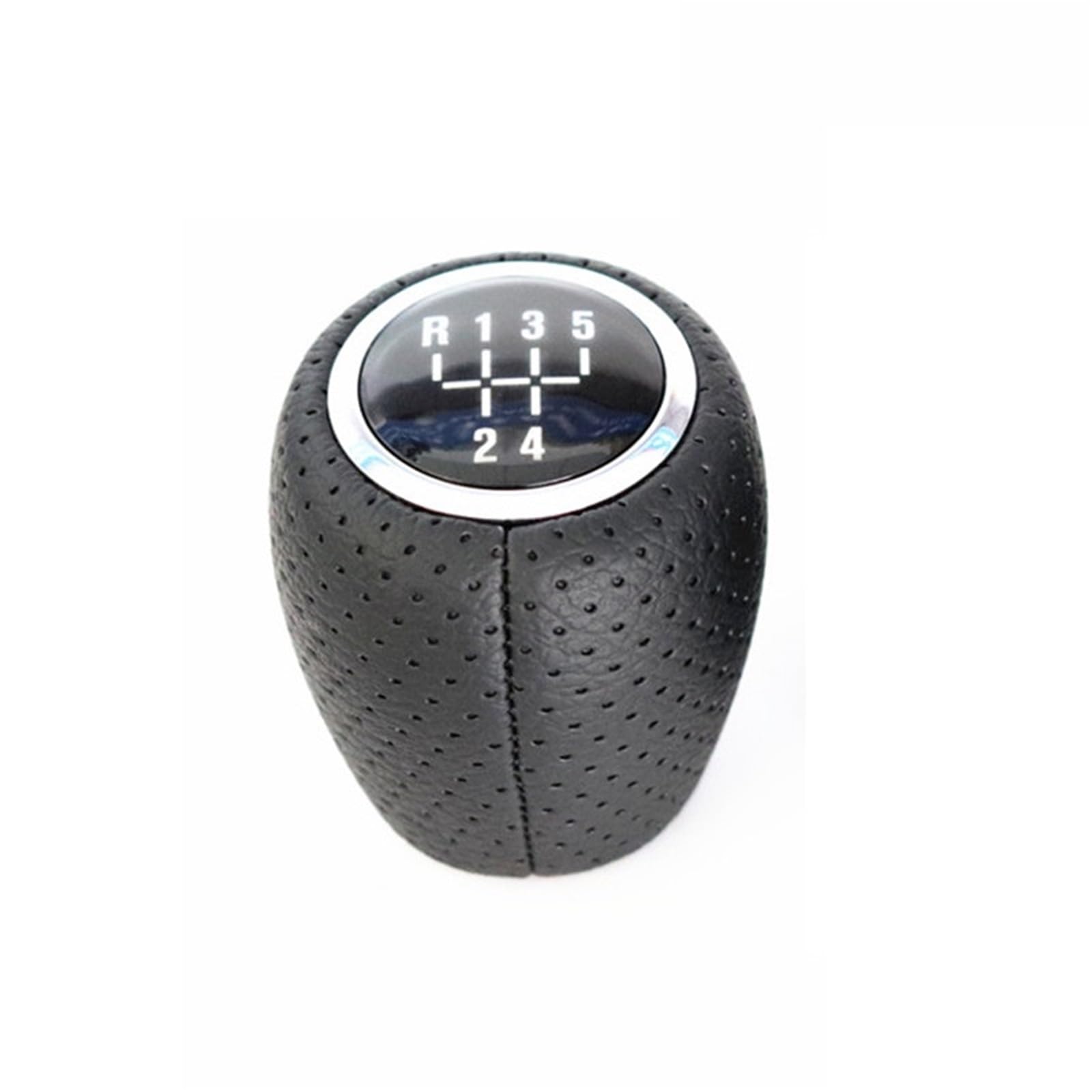 Lzbzhb One Color Hole Leather 56 Speed Mt Gear Shift Knob Gearshift Manual Car Shifter Lever Stick For Chevrolet For Chevy For Cruze 2008 2009 2010 2011 2012 Gear Shift Knob(5-Speed)