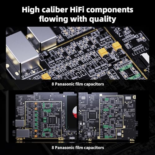 Image of FiiO M23 Hi-Res MP3 Music Player Android 10 Snapdragon 660 with AK4191EQ+AK4499EX, 5.5inch, Lossless DSD /MQA, 5G WiFi /Apple Music /Tidal /Amazon Music 4.4mm 3.5mm /4.4mm (Dark Blue(Aluminum Alloy))